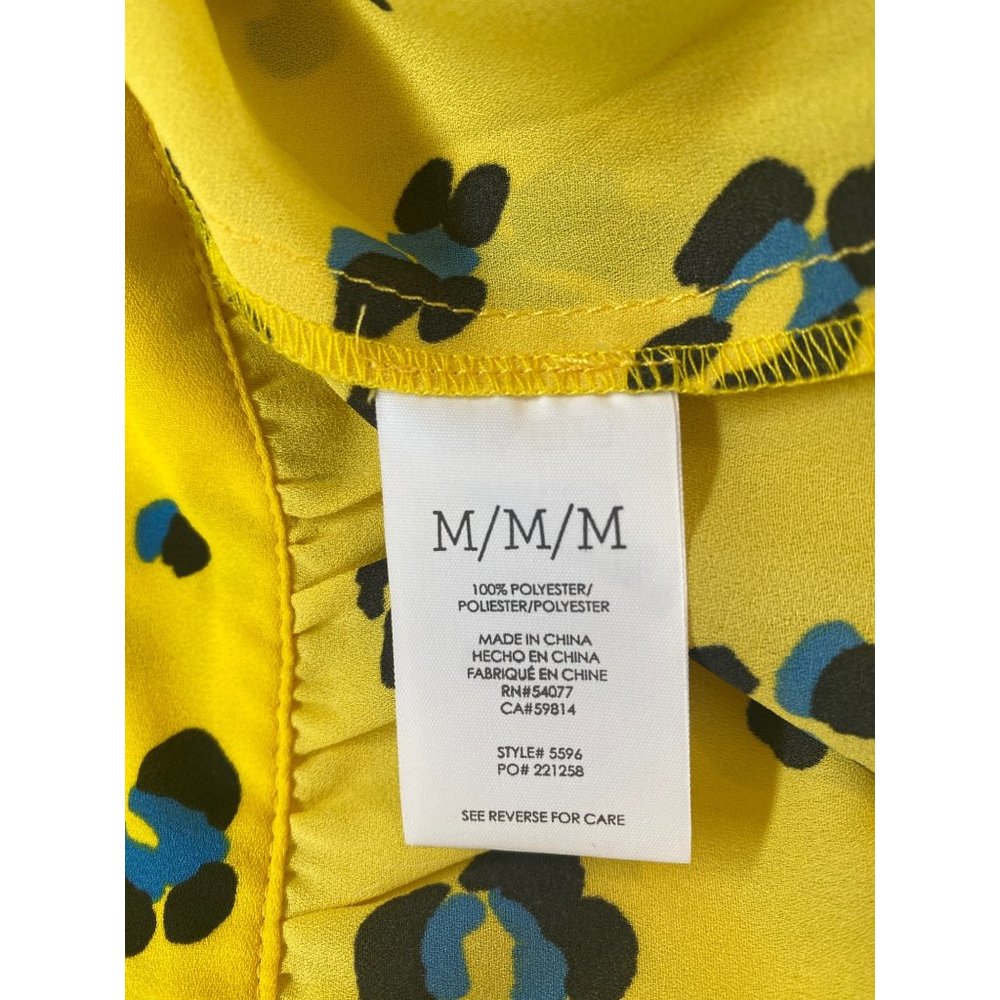 CAbi Sunny Set Limited Edition Wrap Tie Yellow Blouse Tank 2-Piece Set Medium - Picture 10 of 15